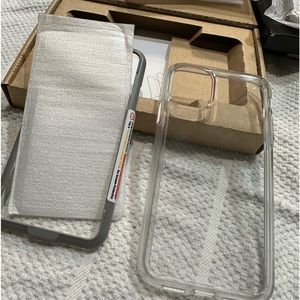 iPhone 11 case & screen protector. New, never used, still in box.